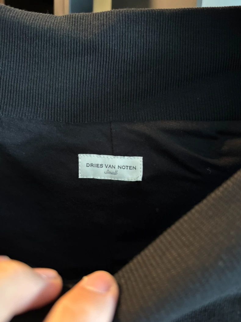 Dries Van Noten Dries Van Noten Black Short Sleeve T-Shirt Size US S / EU 44-46 / 1 - 2 Thumbnail