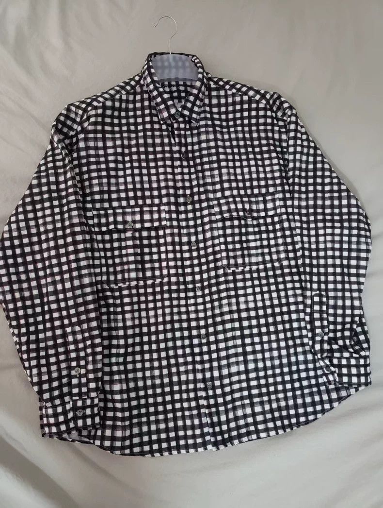Visvim Porter Classic Roll Up Black Check Shirt Size US XL / EU 56 / 4 - 2 Thumbnail