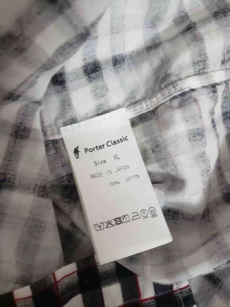 Visvim Porter Classic Roll Up Black Check Shirt Size US XL / EU 56 / 4 - 7 Thumbnail