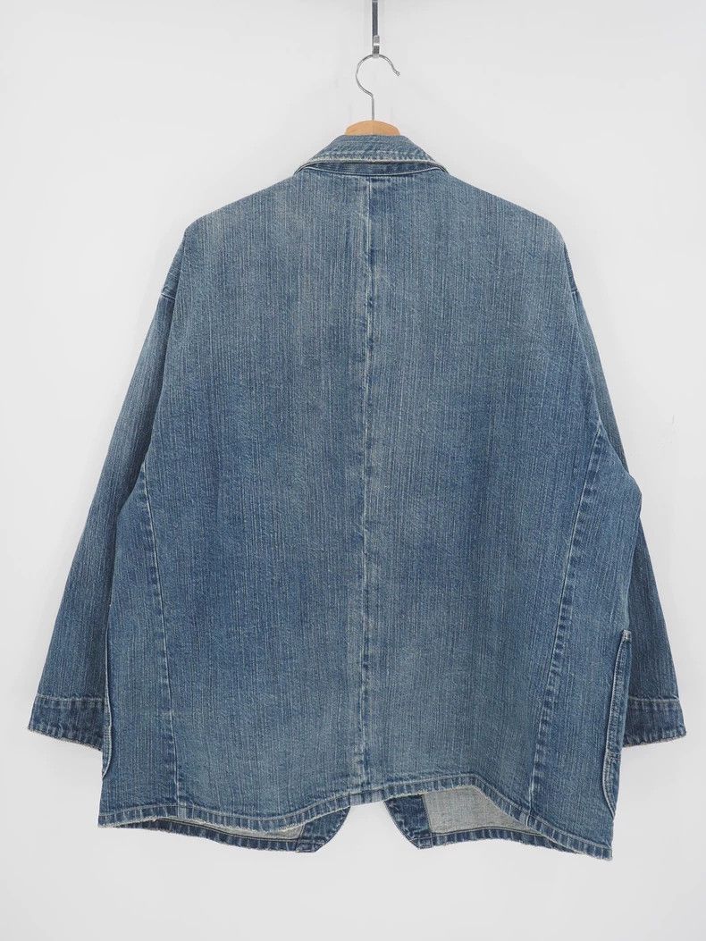 Kapital Porter Classic Blue Denim Jacket Size US XL / EU 56 / 4 - 3 Thumbnail