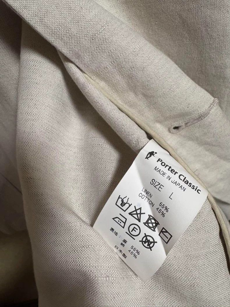 Porter Classic Porter Classic Linen Jacket with Tags Size US L / EU 52-54 / 3 - 3 Thumbnail