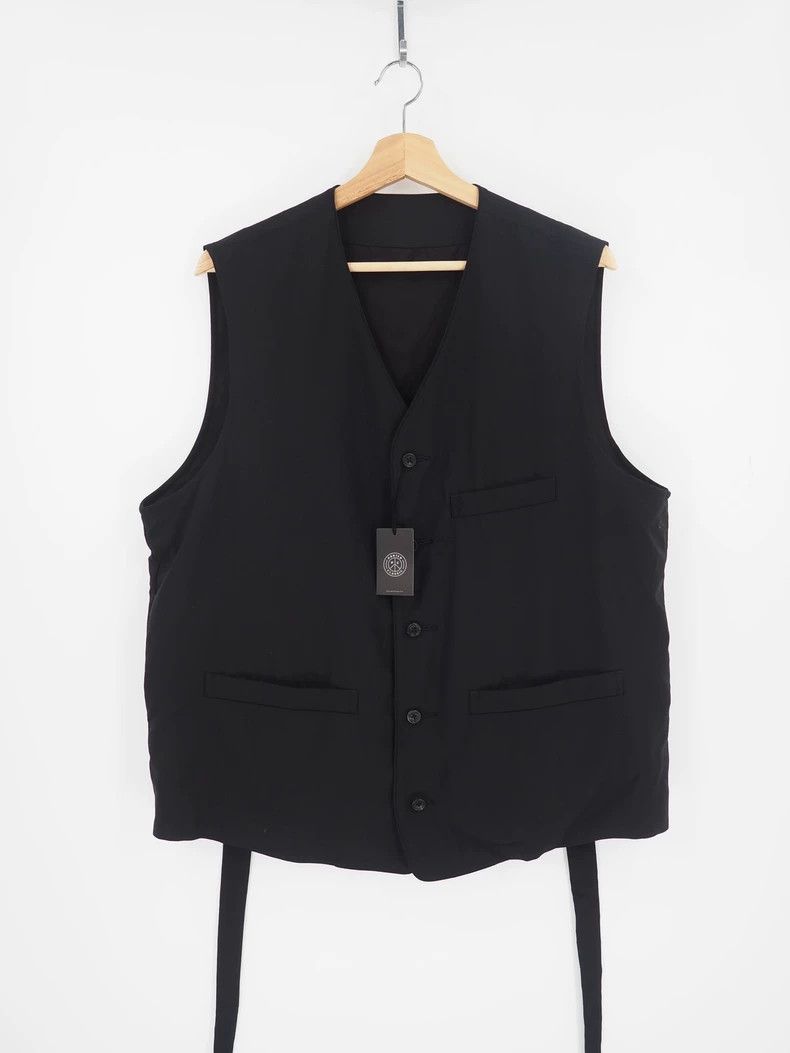 Porter Classic Porter Classic Black Wool Vest for SS2025 Size US L / EU 52-54 / 3 - 3 Thumbnail