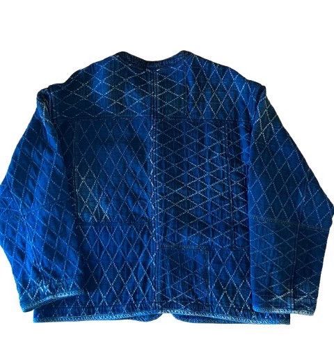 ジャケット・アウター KENDO DIAMOND PATTERN NO-COLLAR JACKET PORTER CLASSIC Porter Classic ポータークラシック 18AW KENDO