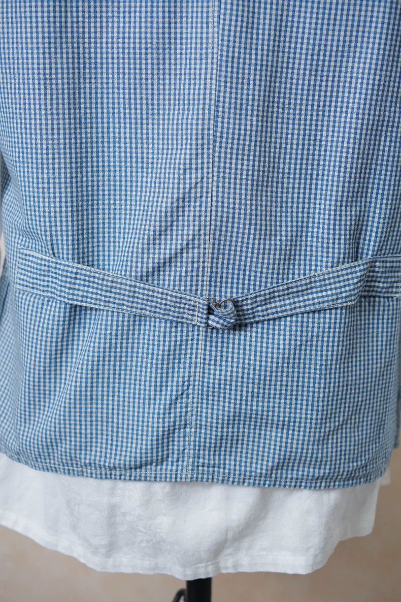Freewheelers Classic Checked Vest from Great Lakes Collection Size US L / EU 52-54 / 3 - 3 Thumbnail