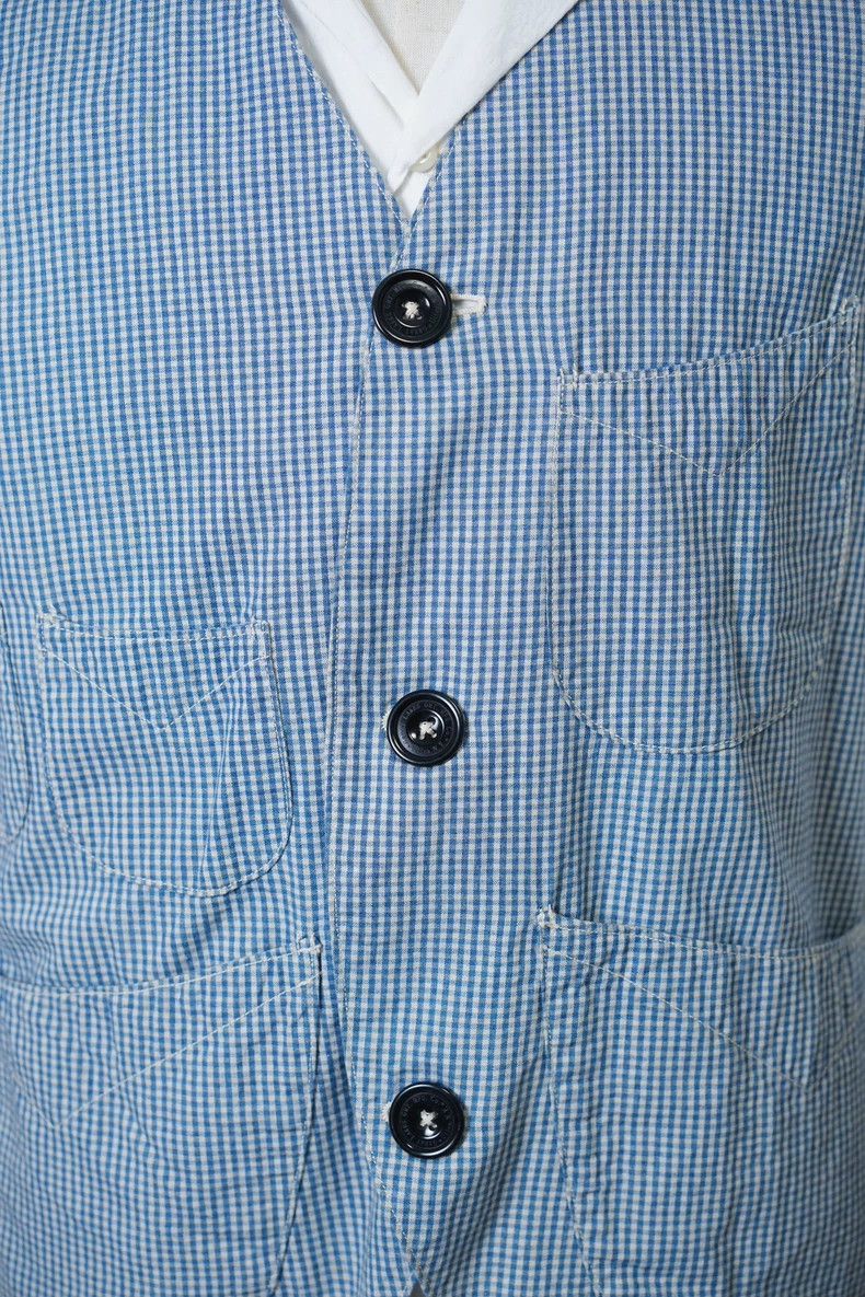 Freewheelers Classic Checked Vest from Great Lakes Collection Size US L / EU 52-54 / 3 - 6 Thumbnail