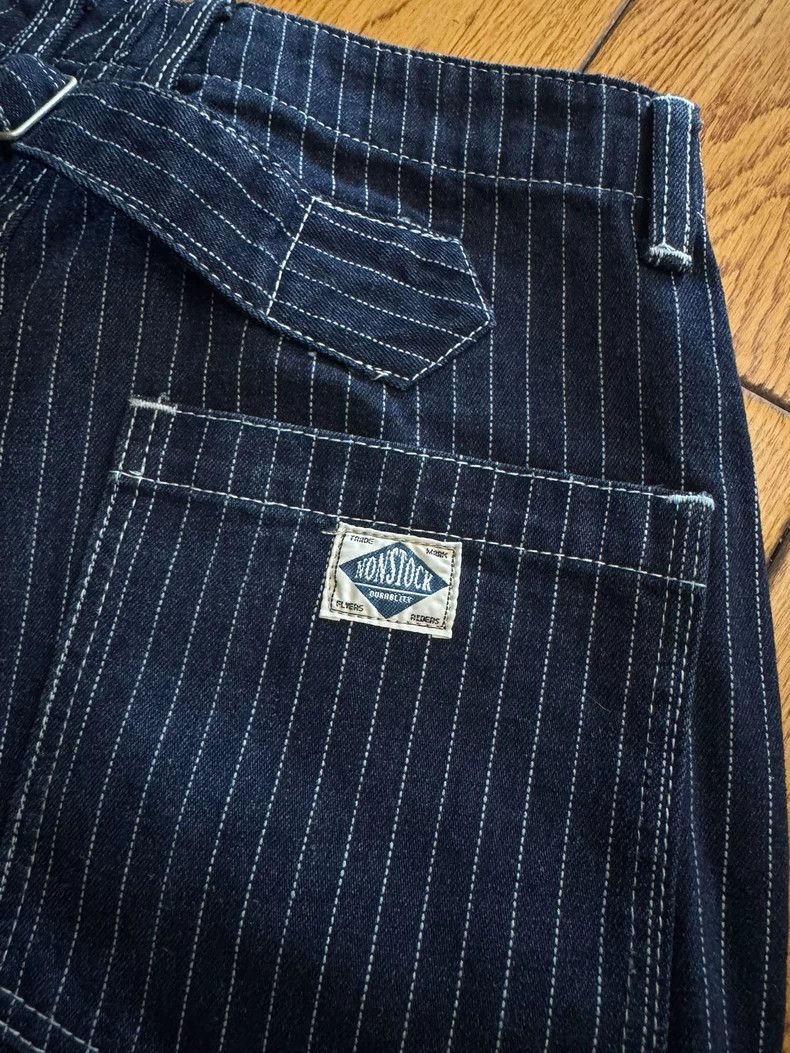 Freewheelers Freewheelers Dyed Miner Pants with Stripe Pattern Size US 29 - 7 Thumbnail