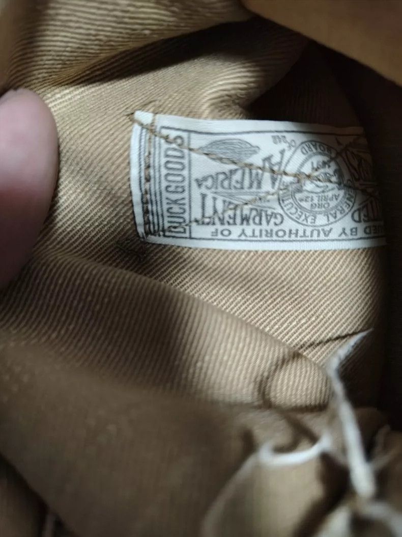 Freewheelers Freewheelers Khaki Work Pants Classic Style Size US 34 / EU 50 - 4 Thumbnail