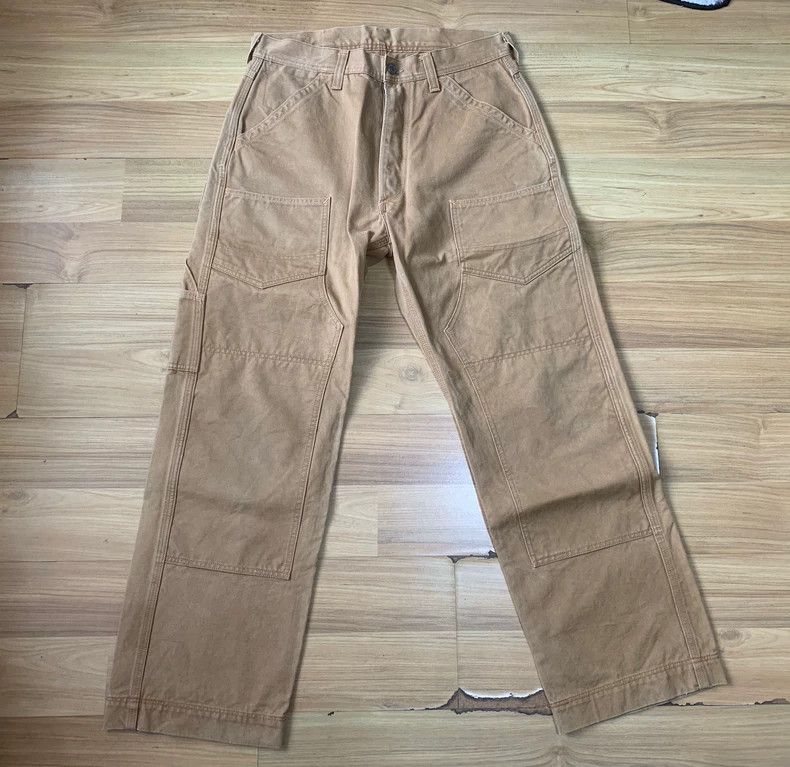 The Real McCoy's Bootleggers Jelado Pants in Thick Khaki Fabric Size US 32 / EU 48 - 4 Thumbnail