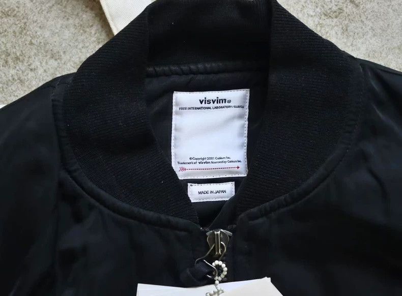 Visvim Visvim Thorson Jkt Collage MA1 Black Jacket Size US S / EU 44-46 / 1 - 6 Thumbnail