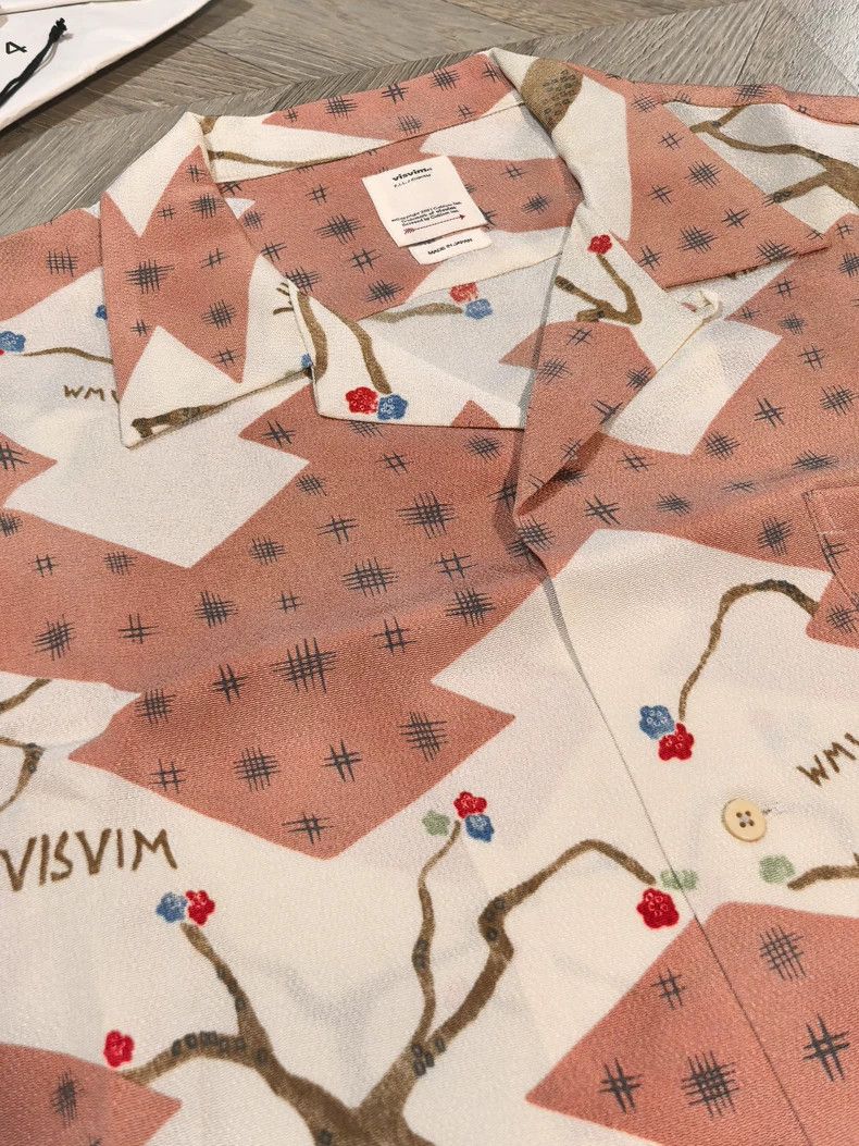 Visvim VISVIM Crosby Shirt Short Sleeve Silk Size US S / EU 44-46 / 1 - 2 Thumbnail