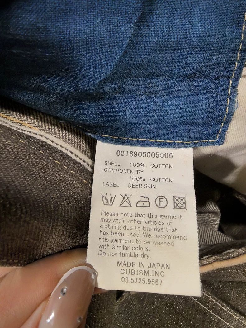 Visvim Visvim Slim Unwashed Denim Pants for Men Size US 32 / EU 48 - 6 Thumbnail
