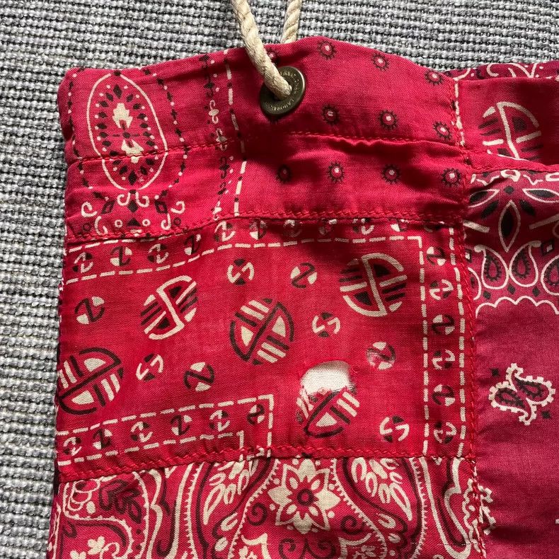 Visvim visvim ICT Bandana Tote Bag in Red Size ONE SIZE - 7 Thumbnail