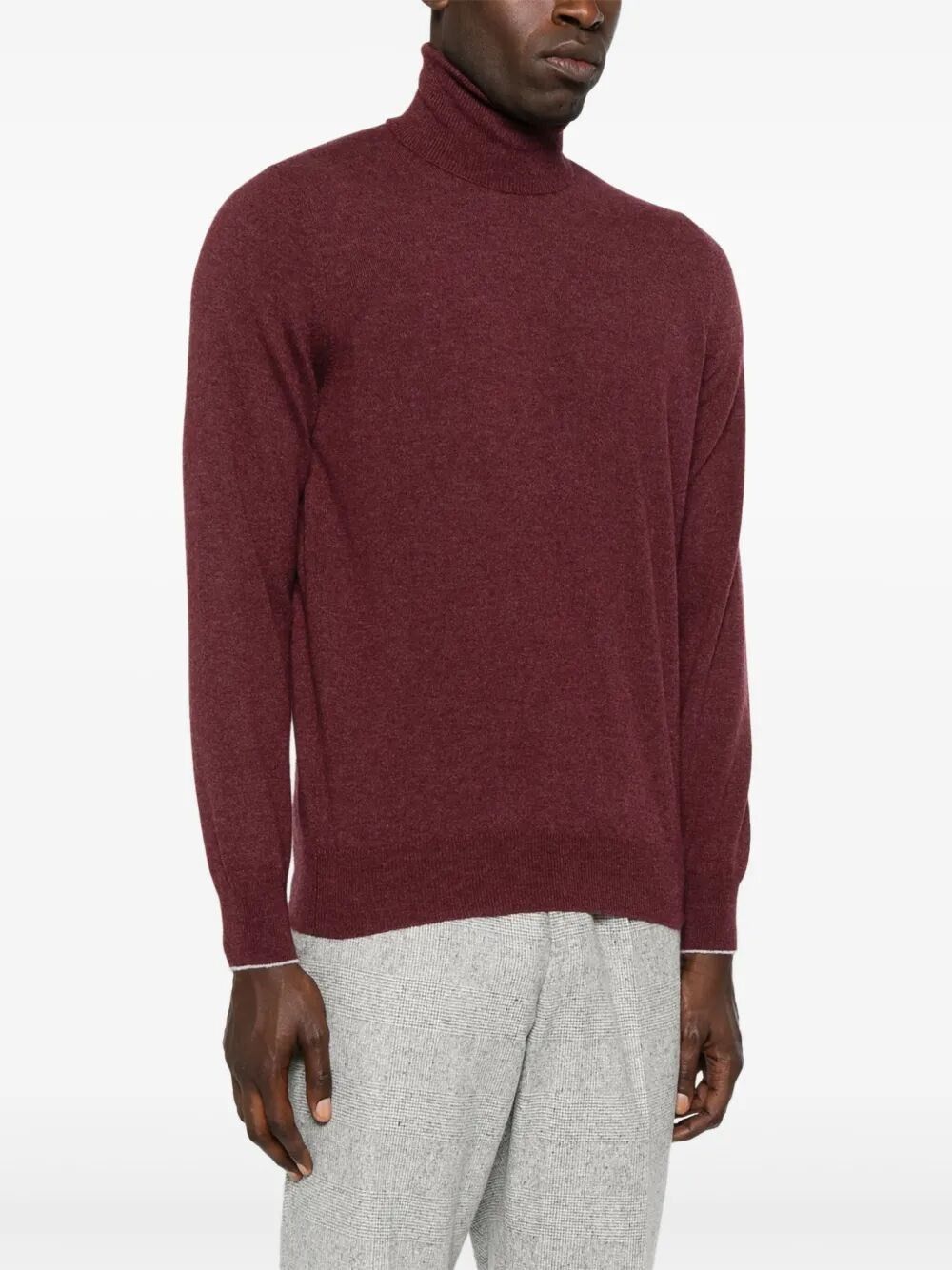 Brunello Cucinelli Cashmere Turtle-Neck Size US XL / EU 56 / 4 - 5 Thumbnail