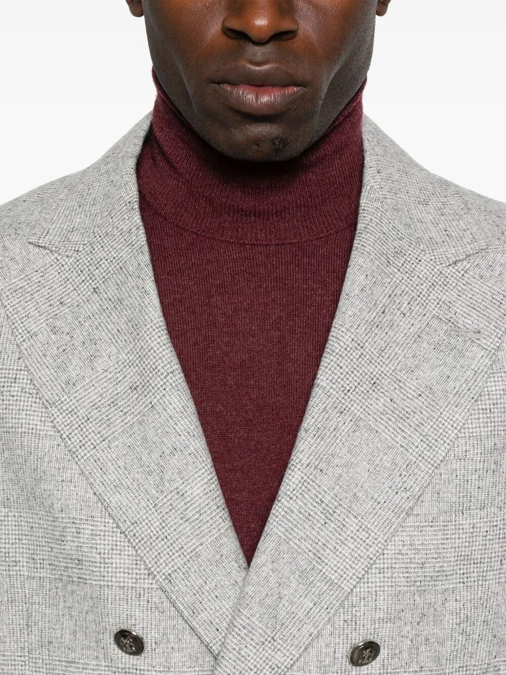 Brunello Cucinelli Cashmere Turtle-Neck Size US XL / EU 56 / 4 - 4 Thumbnail