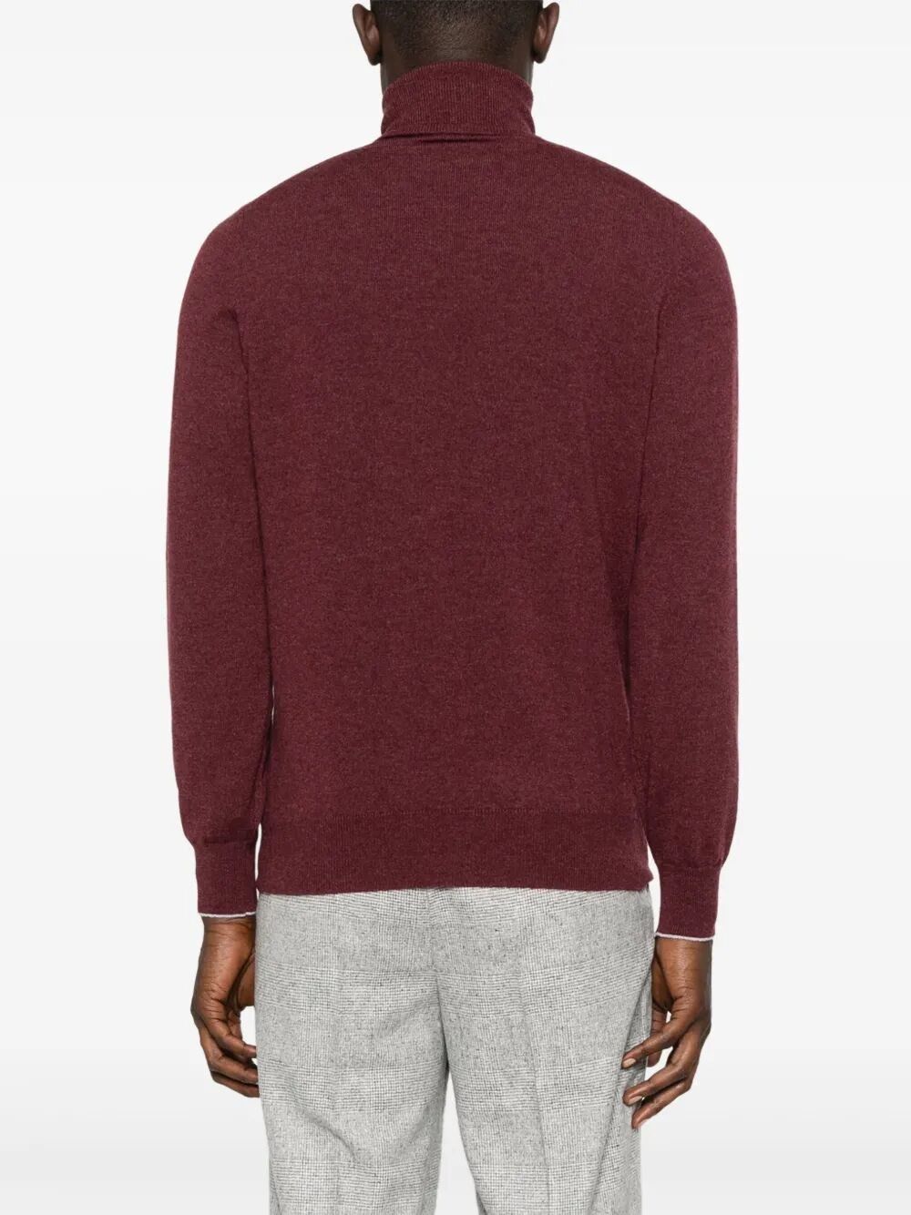 Brunello Cucinelli Cashmere Turtle-Neck Size US XL / EU 56 / 4 - 3 Thumbnail