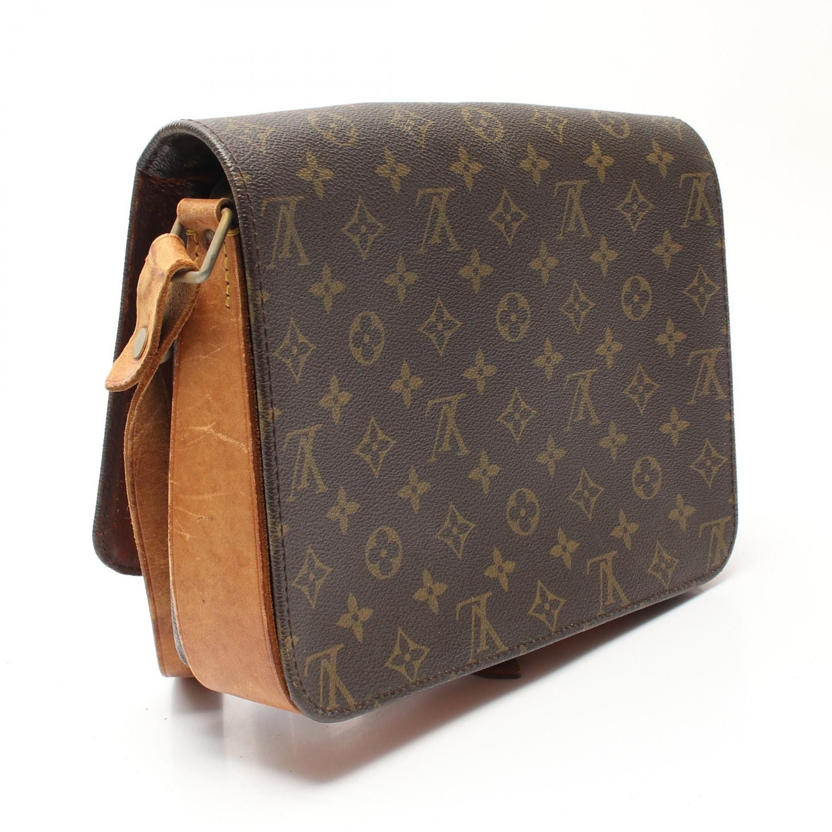 Louis Vuitton Louis Vuitton Louis Vuitton Cartouchiere GM Monogram Shoulder Bag Canvas Shoulder Bag M51252 Size ONE SIZE - 2 Thumbnail