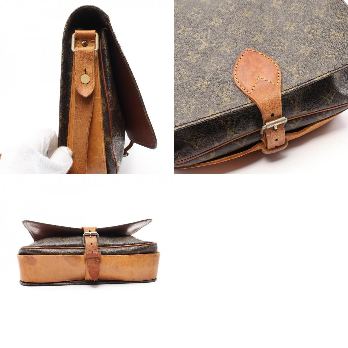 Louis Vuitton Louis Vuitton Louis Vuitton Cartouchiere GM Monogram Shoulder Bag Canvas Shoulder Bag M51252 Size ONE SIZE - 10 Thumbnail