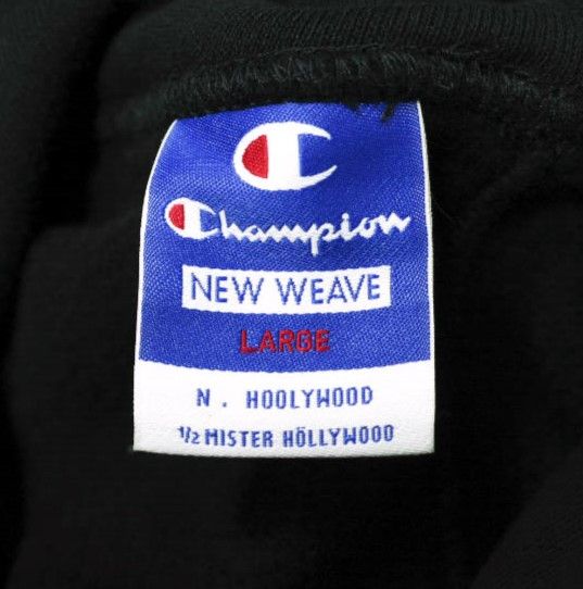 Other Other N.HOOLYWOOD × Champion MOCK NECK HOODIE Cotton Blend Sweatshirt Cotton Sweatshirts & Hoodies C8-B113 DUTY FREE for USA Size ONE SIZE - 6 Thumbnail
