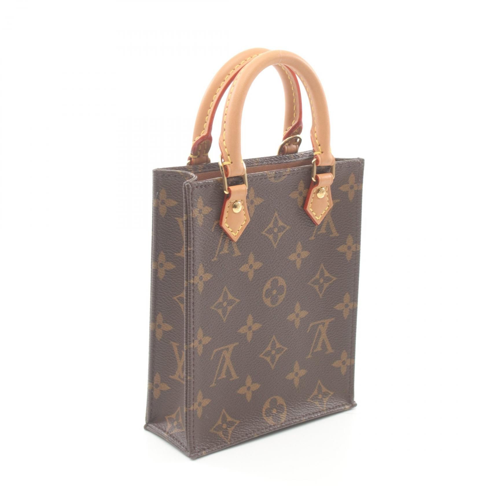 Louis Vuitton Louis Vuitton Louis Vuitton Petit Sac Plat Monogram 2way bag Canvas Handbag M69442 Size ONE SIZE - 2 Thumbnail