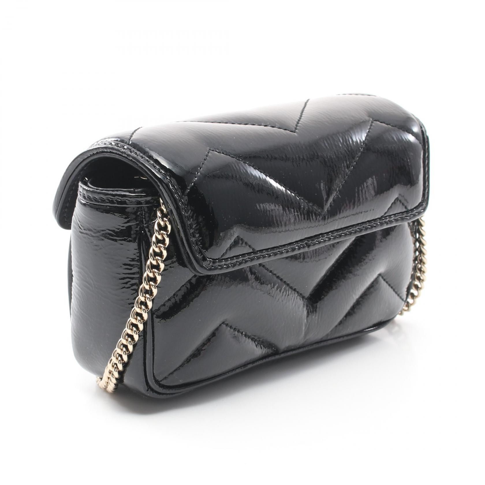 Gucci Gucci Gucci GG Marmont Leather Shoulder Bag Leather Shoulder Bag 476433AADP61000 Size ONE SIZE - 2 Thumbnail