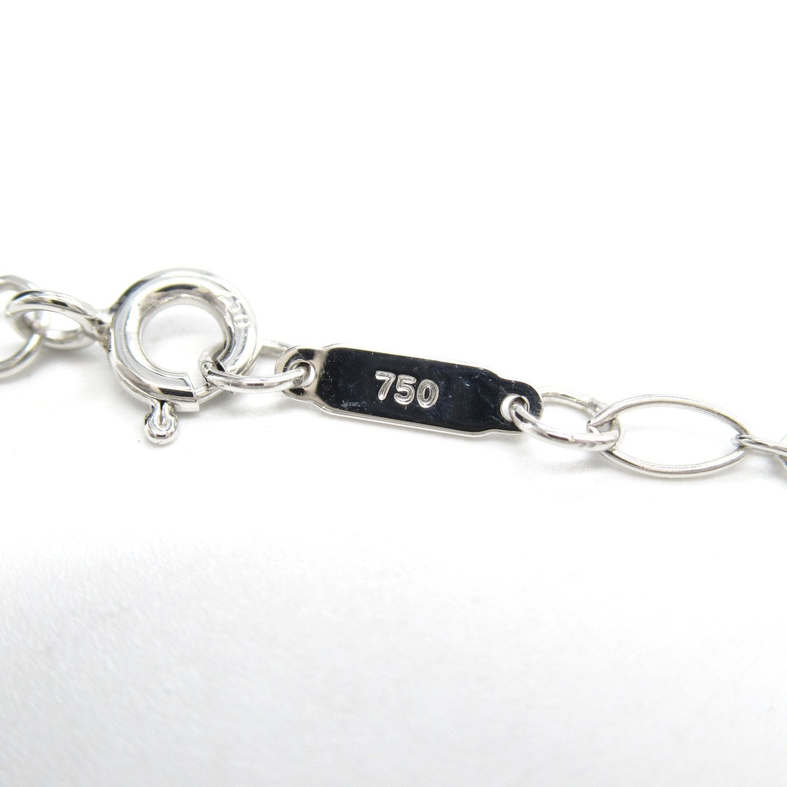 Tiffany & Co. Tiffany & Co. Tiffany & Co. Fleur de Lis Key Pt950 Au750 Diamond Necklace Metal Necklace Size ONE SIZE - 5 Thumbnail