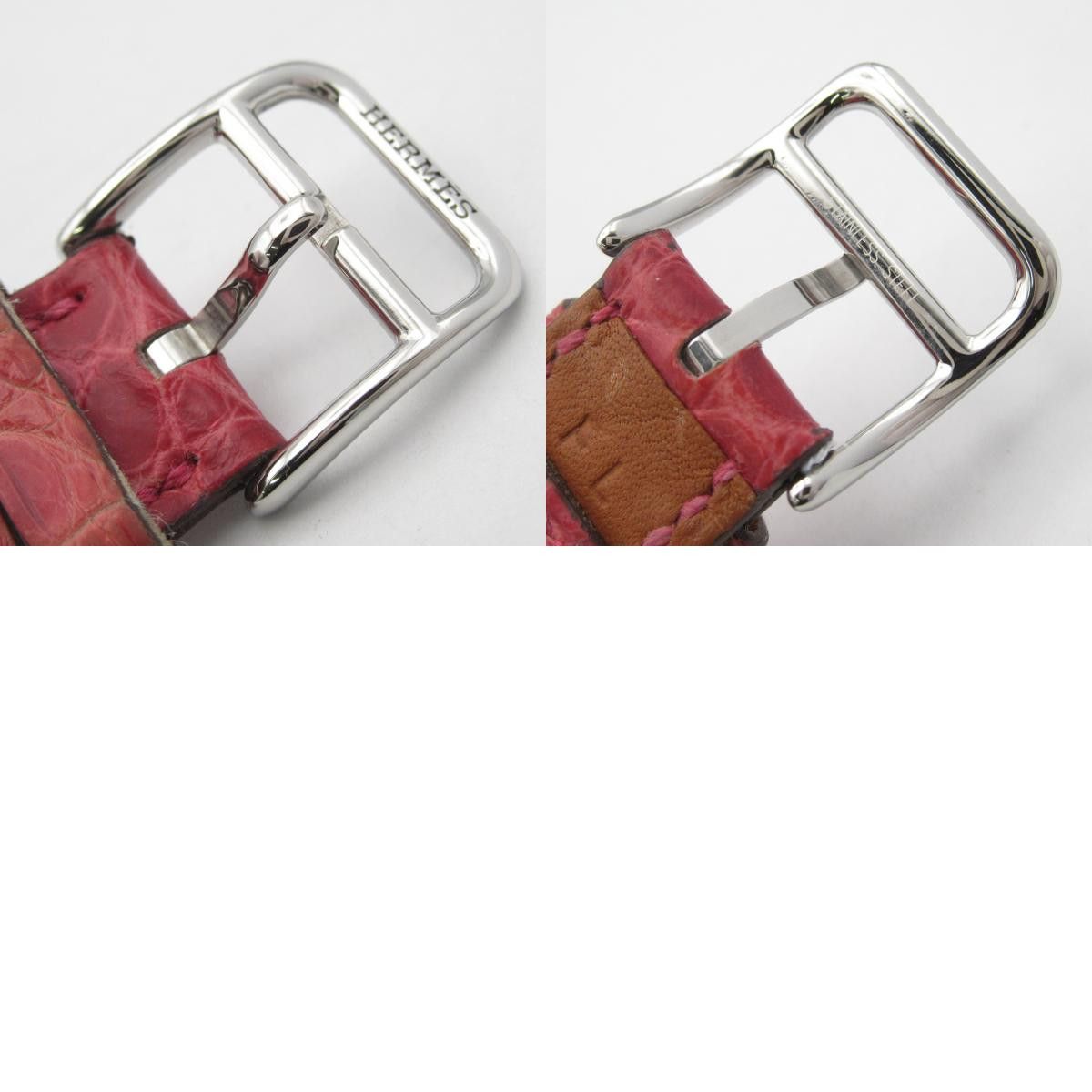 Hermes Hermes Hermes H Watch Stainless Steel Metal Quartz Size ONE SIZE - 10 Thumbnail