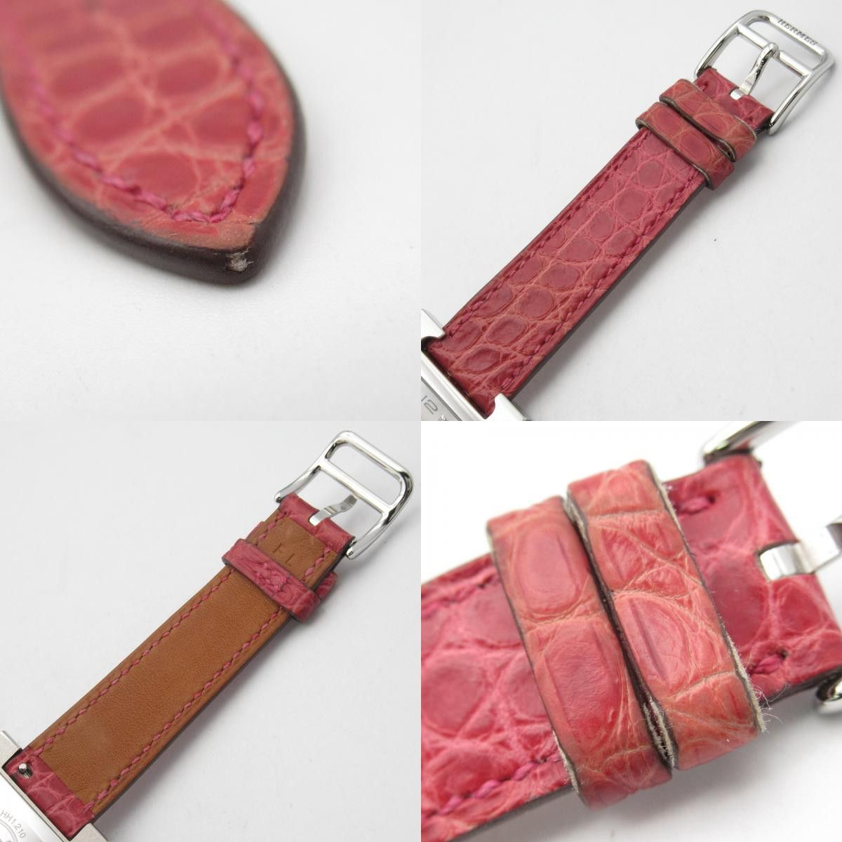 Hermes Hermes Hermes H Watch Stainless Steel Metal Quartz Size ONE SIZE - 9 Thumbnail