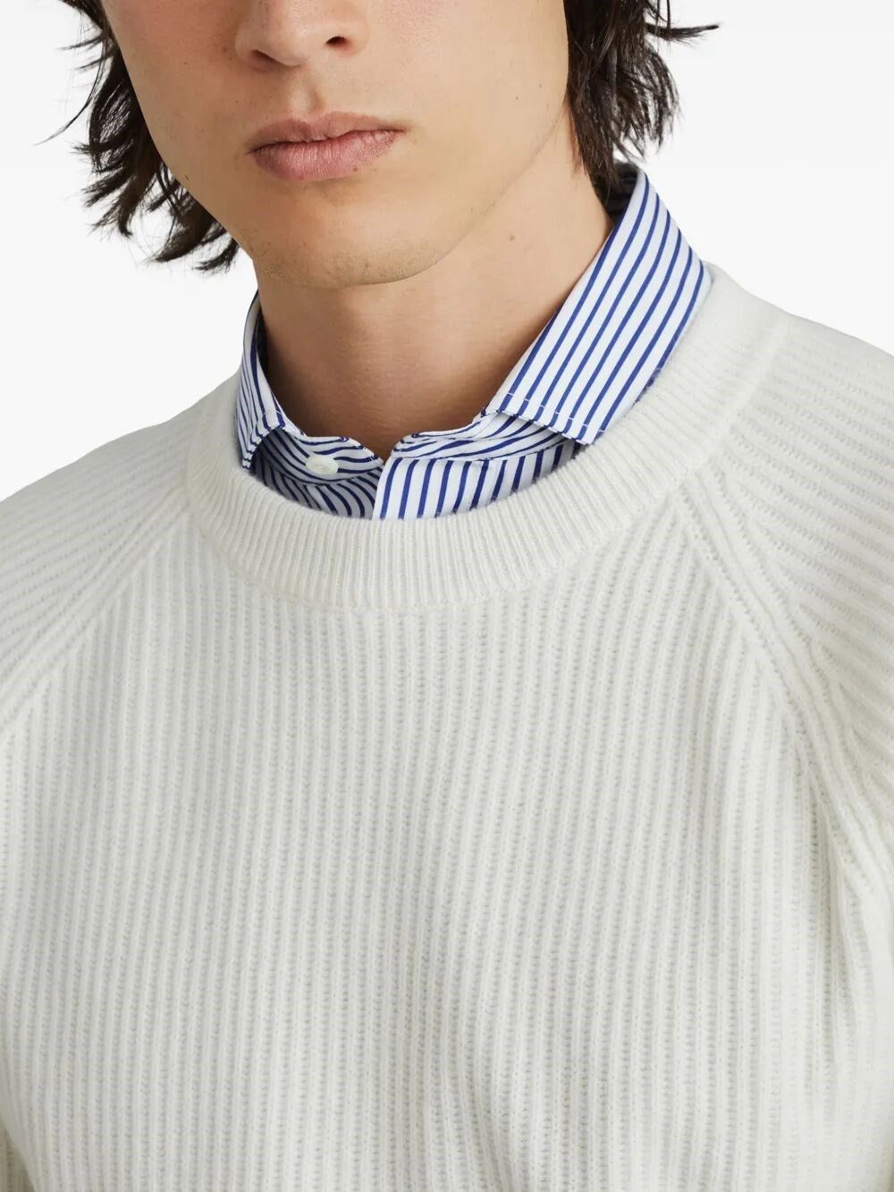 Brunello Cucinelli English Rib Knit Sweater Size US XXL / EU 58 / 5 - 4 Thumbnail