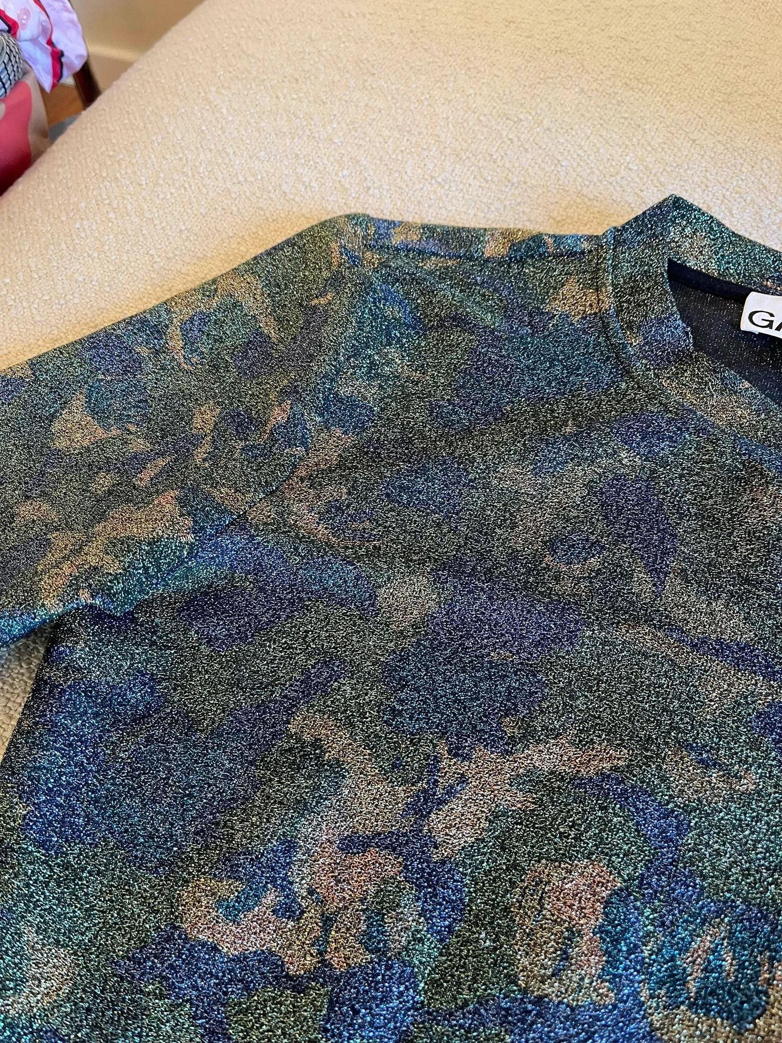 Ganni Ganni Short Sleeve T-shirt Size XS / US 0-2 / IT 36-38 - 5 Thumbnail