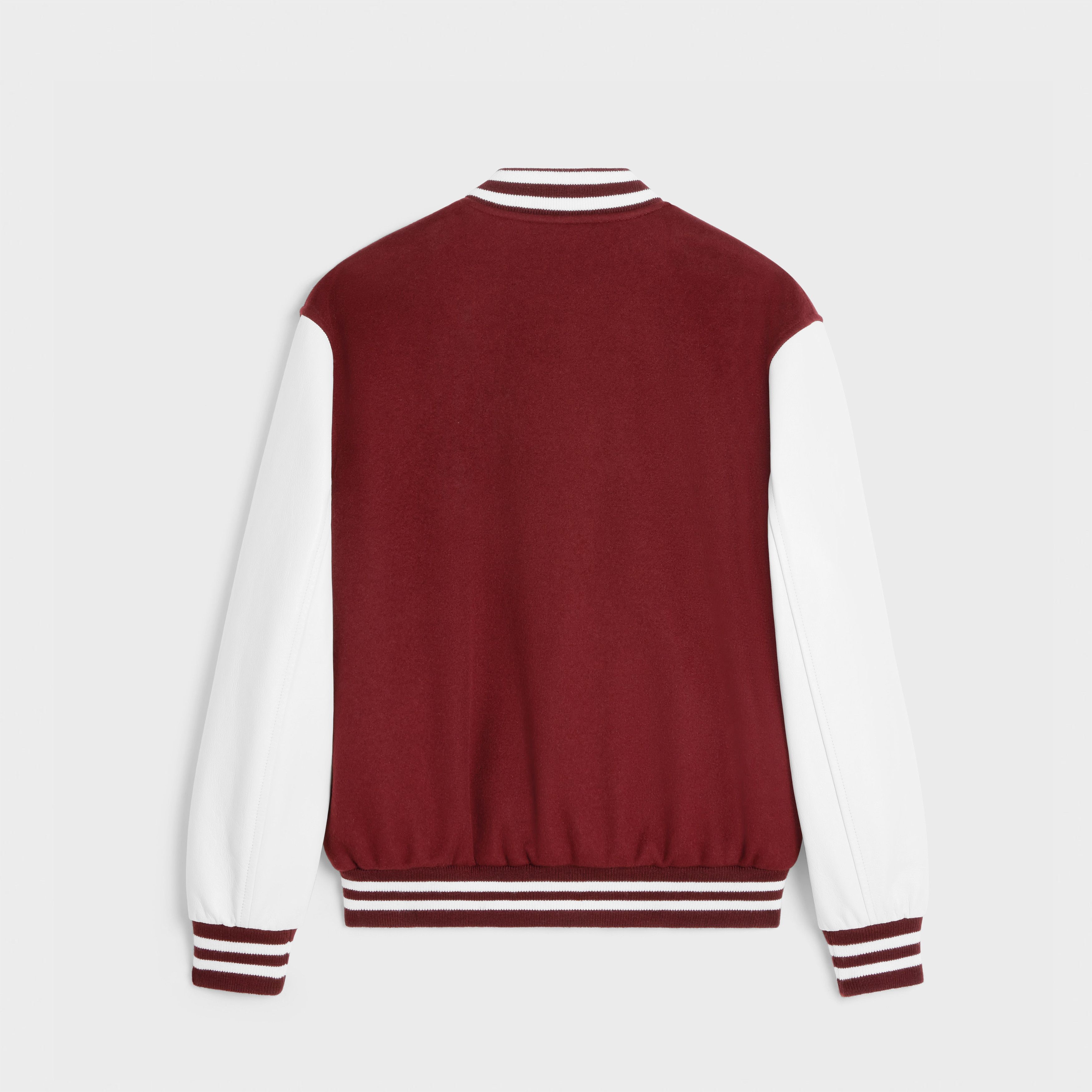 Celine college teddy jacket in double face cashmere Size L / US 10 / IT 46 - 2 Thumbnail