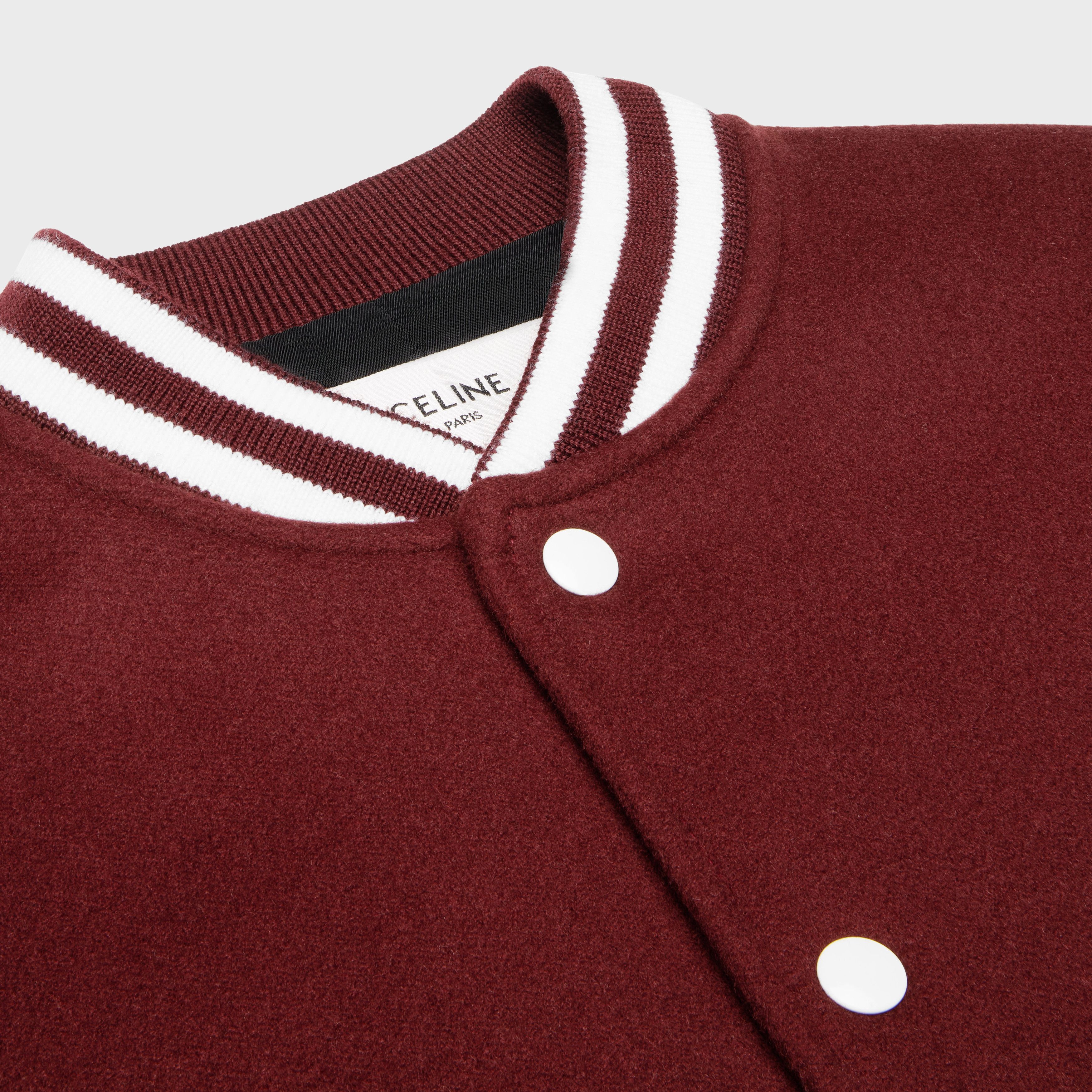 Celine college teddy jacket in double face cashmere Size XXL / US 16-18 / IT 52-54 - 3 Thumbnail