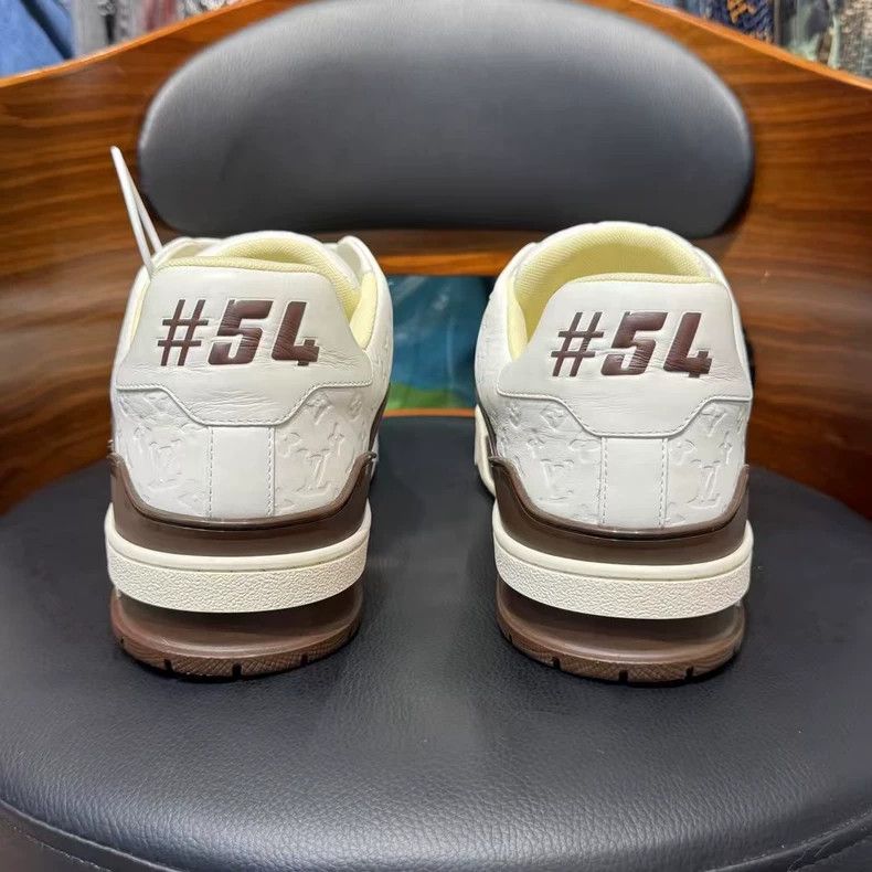 Louis Vuitton LV X Tyler Sneaker in White and Brown Size US 9 / EU 42 - 3 Thumbnail