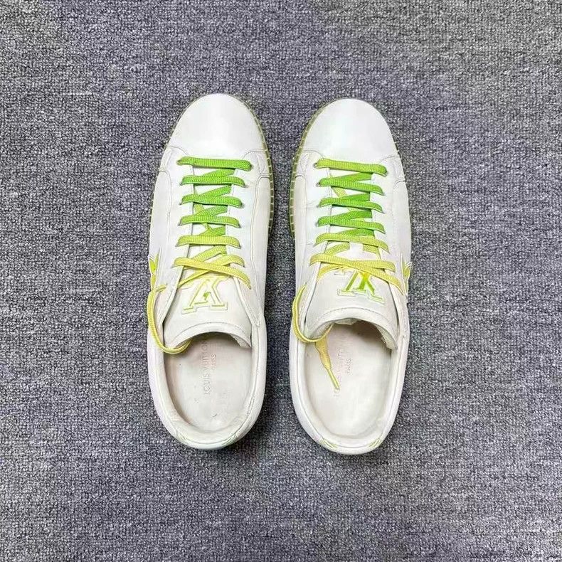 Louis Vuitton Louis Vuitton Gradient White Green Sneakers Size US 7 / EU 40 - 5 Thumbnail