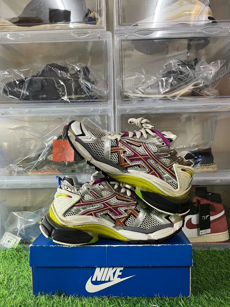 Balenciaga Balenciaga Runner Mesh Rainbow Size 41 Size US 10 / EU 43 - 4 Thumbnail
