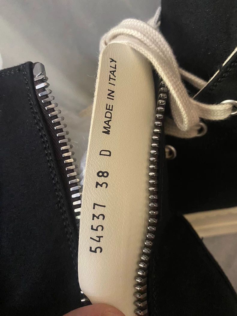 Rick Owens Rick Owens High-Top Platform Sneakers Size 38 Size US 7.5 / EU 40-41 - 7 Thumbnail