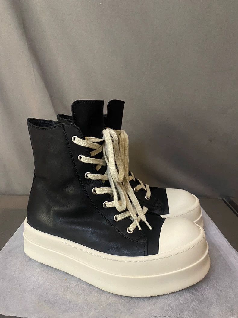 Rick Owens Rick Owens Stylish High-Top Platform Sneakers Size US 7 / EU 40 - 3 Thumbnail