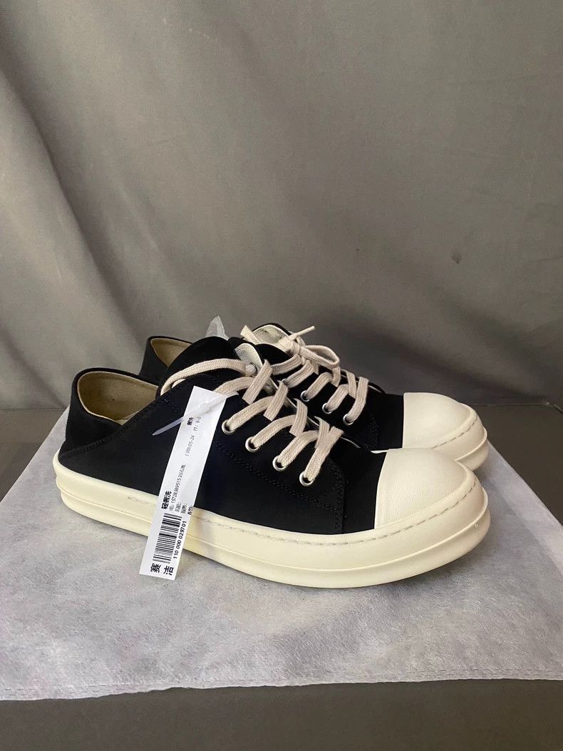 Rick Owens Rick Owens Canvas Low-Top Sneakers Size US 9 / EU 42 - 3 Thumbnail