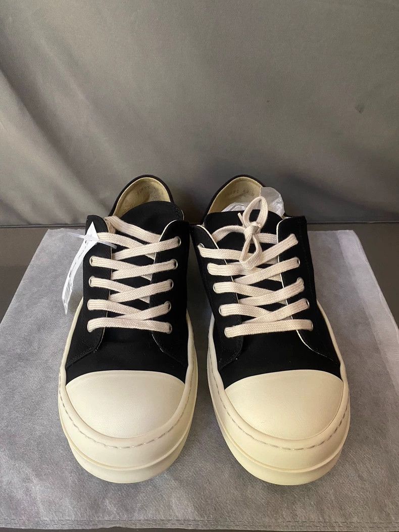 Rick Owens Rick Owens Canvas Low-Top Sneakers Size US 9 / EU 42 - 2 Thumbnail