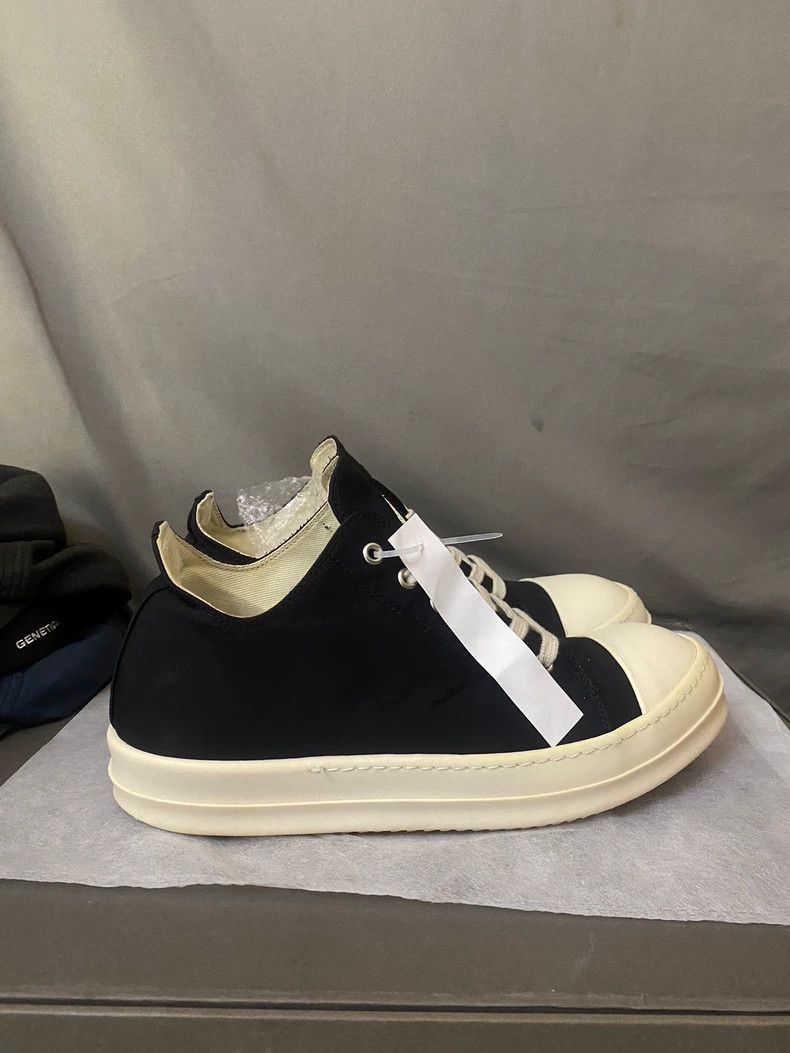 Rick Owens Rick Owens Low-Top Sneakers Black and White Size US 9.5 / EU 42-43 - 3 Thumbnail