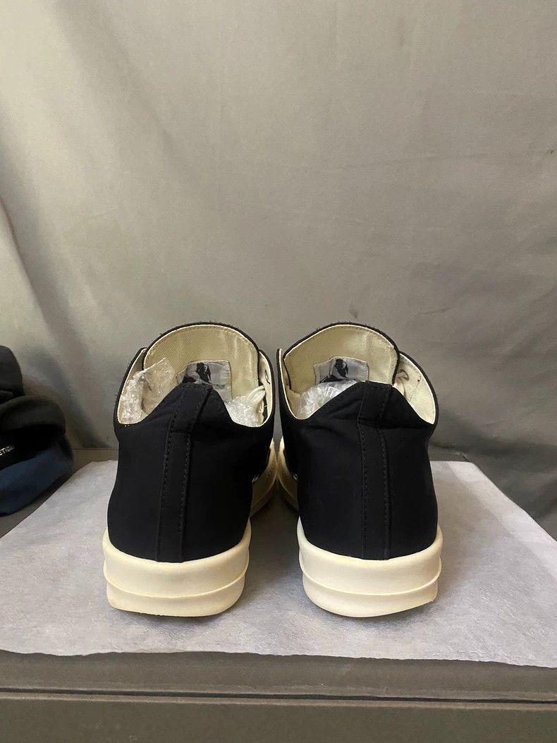 Rick Owens Rick Owens Low-Top Sneakers Black and White Size US 9.5 / EU 42-43 - 4 Thumbnail