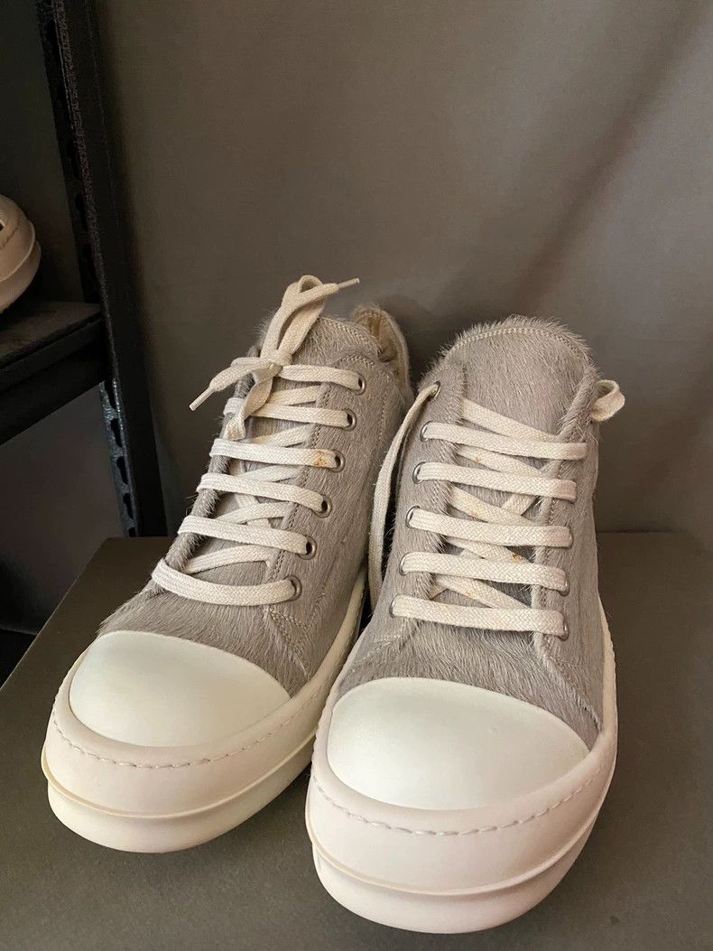 Rick Owens Rick Owens Gray High Top Sneakers Size 40 Size US 7.5 / EU 40-41 - 2 Thumbnail