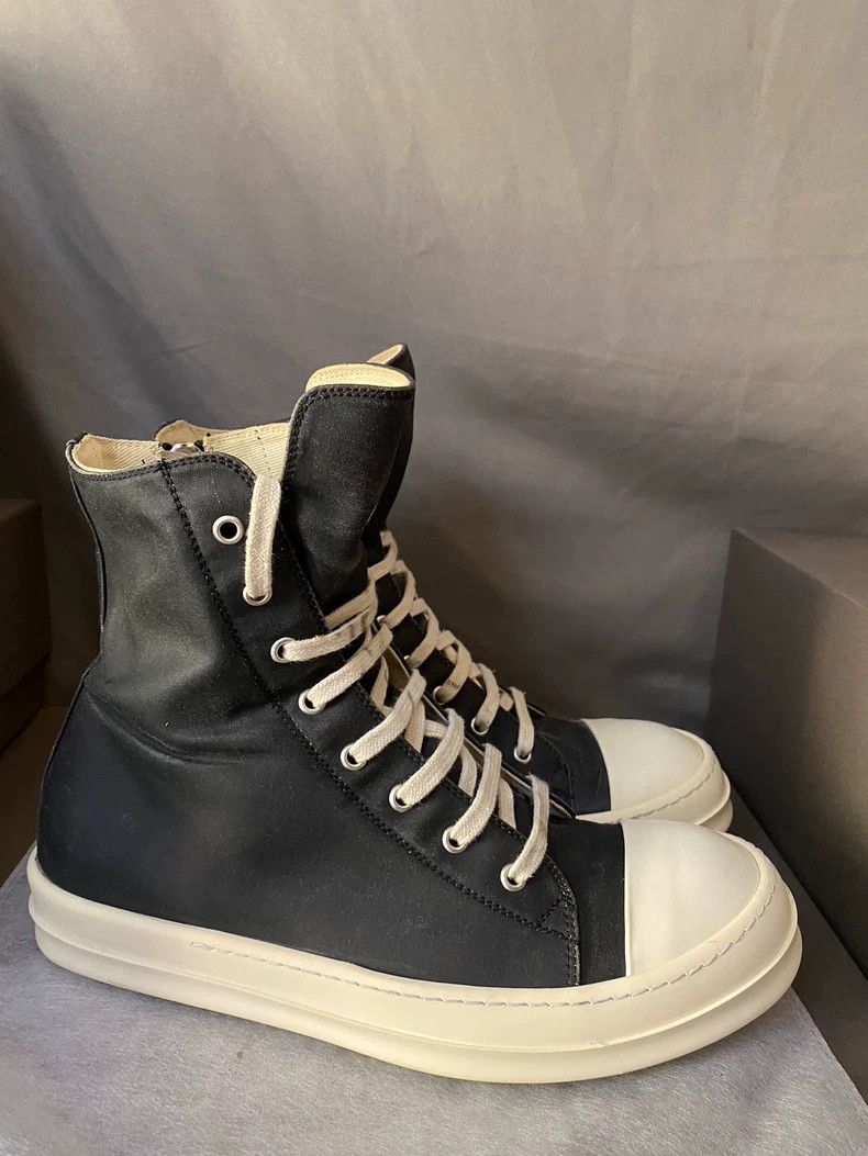 Rick Owens Rick Owens High Top Canvas Sneakers Size 42 Size US 9 / EU 42 - 3 Thumbnail