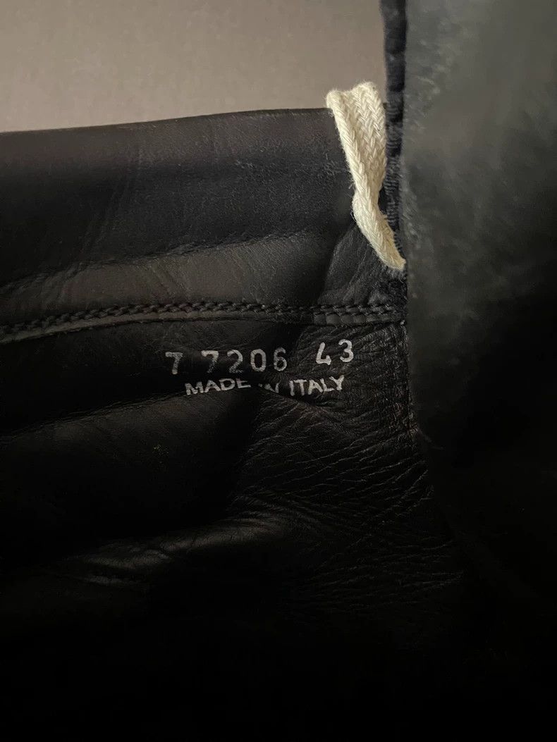 Rick Owens Rick Owens High-Top Leather Sneakers Size 43 Size US 10 / EU 43 - 6 Thumbnail