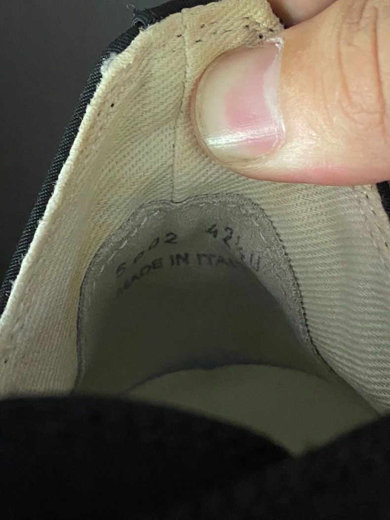 Rick Owens Rick Owens Low-Top Sneakers in Black Color Size US 9.5 / EU 42-43 - 6 Thumbnail