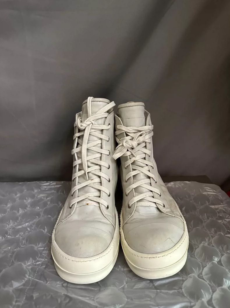 Rick Owens スニーカーズ 42 size Rick Owens スニーカーズ 42 size Rick Owens High-Top Leather
