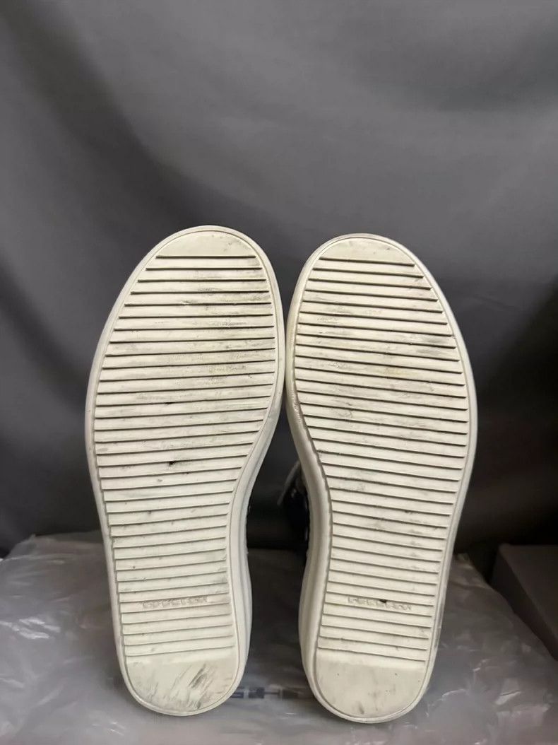 Rick Owens Rick Owens White Strap Converse High Tops Size US 8 / EU 41 - 6 Thumbnail
