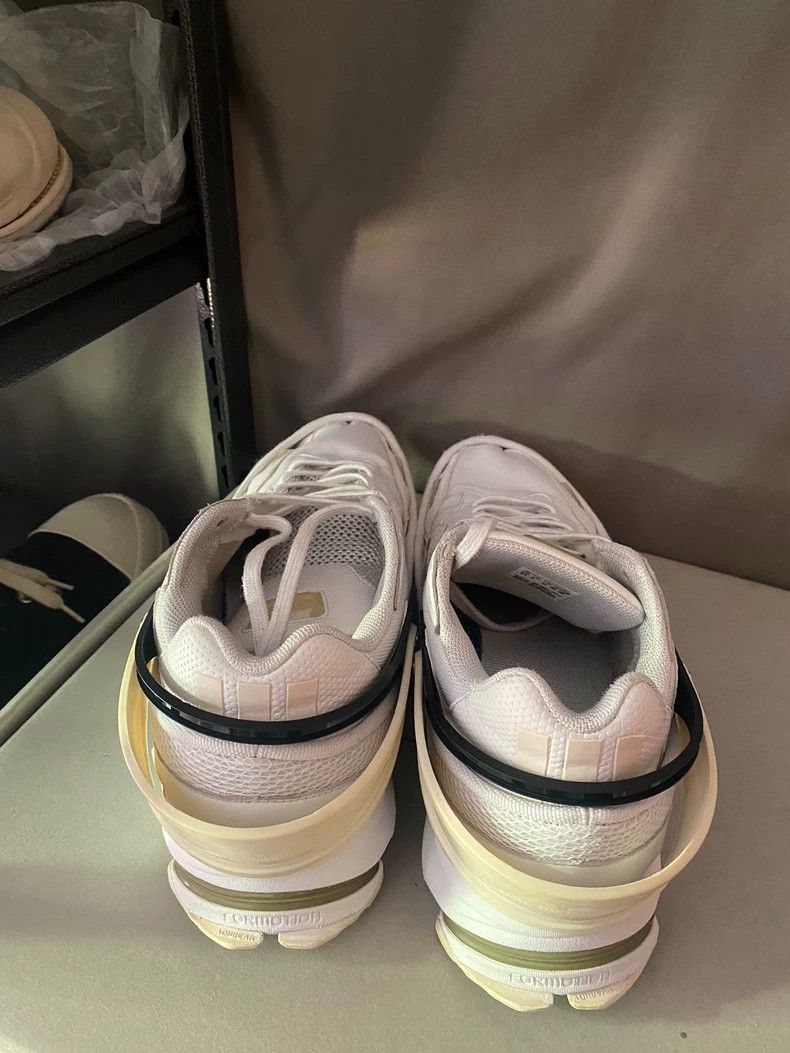 Raf Simons Raf Simons Adidas White Bounce Sneakers Size 42 Size US 9 / EU 42 - 4 Thumbnail