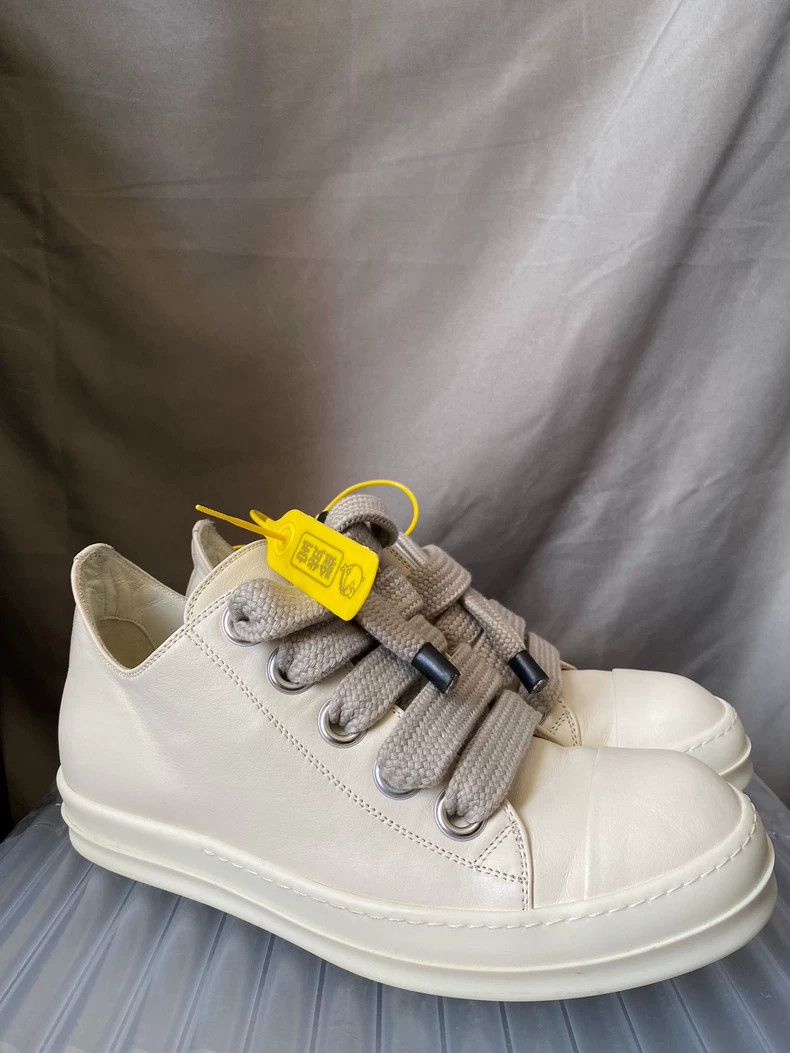 Rick Owens Rick Owens Low-Top Sneakers with Thick Laces Size US 9 / EU 42 - 3 Thumbnail