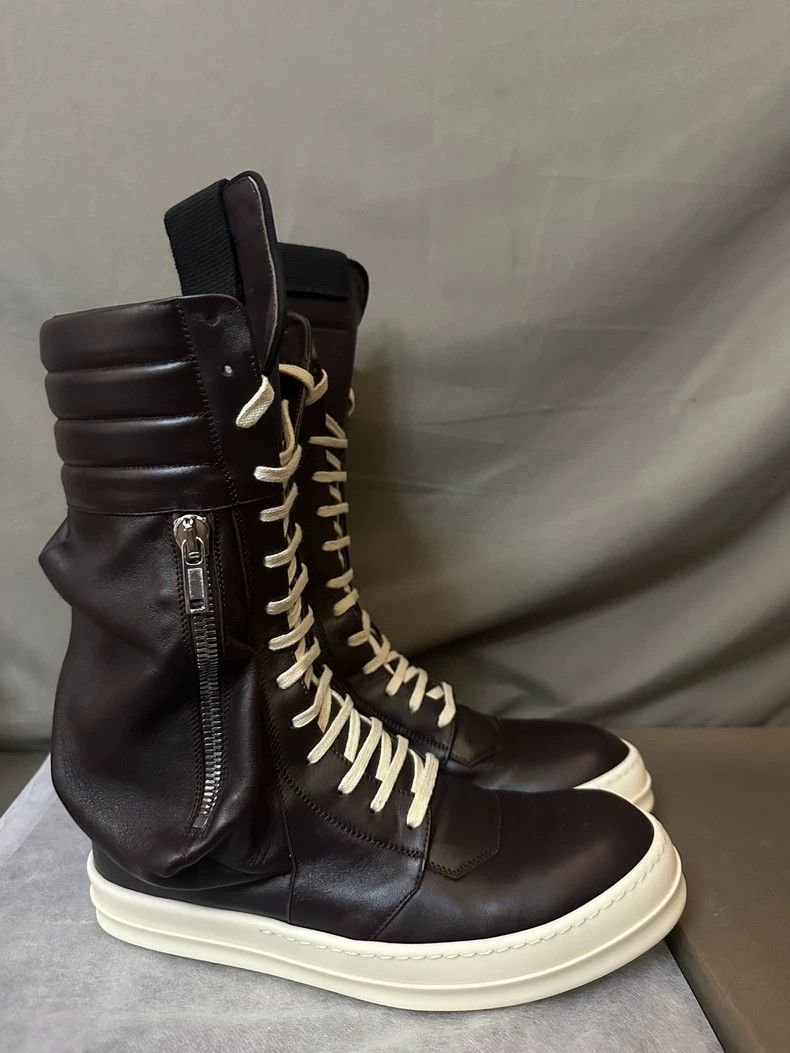 Rick Owens Rick Owens High-Top Boots in Soft Leather Size US 10 / EU 43 - 3 Thumbnail