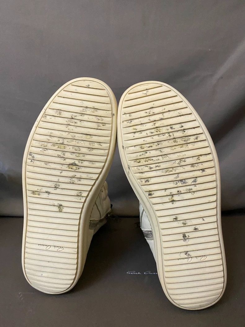 Rick Owens Rick Owens White High Top Sneakers Size US 7 / EU 40 - 5 Thumbnail